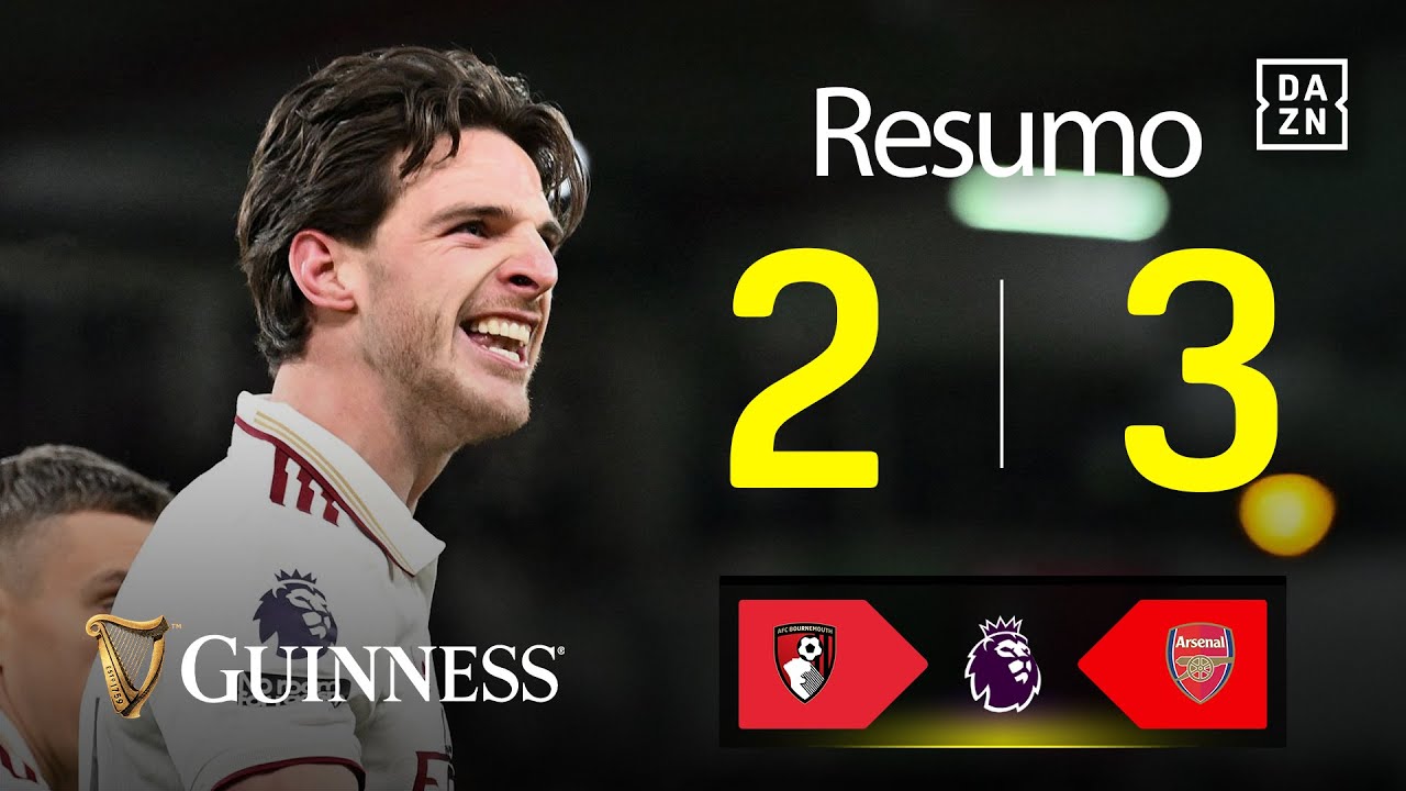 Resumo | Bournemouth 2-3 Arsenal | Premier League 25/26