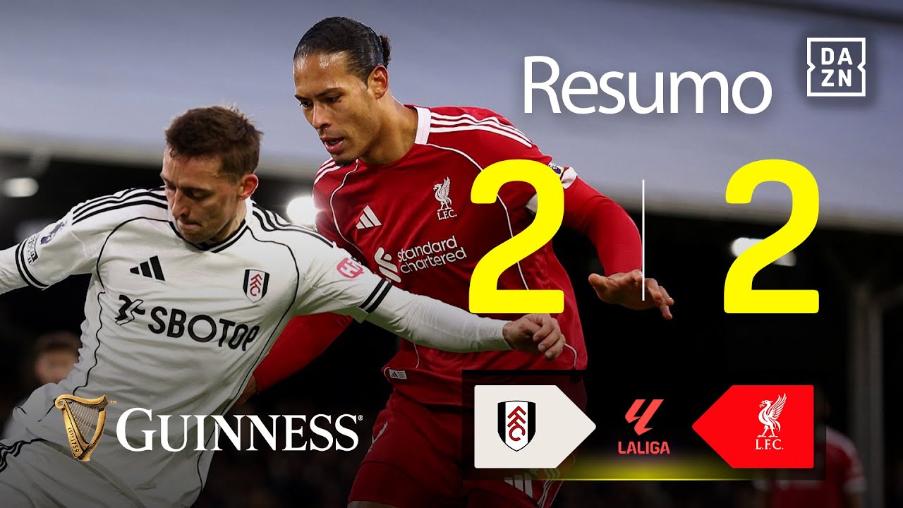 Resumo | Fulham 2-2 Liverpool | Premier League 25/26