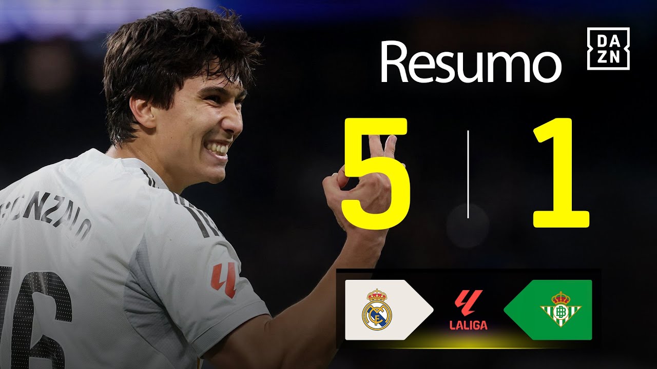 Resumo | Real Madrid 5-1 Betis | LALIGA 25/26