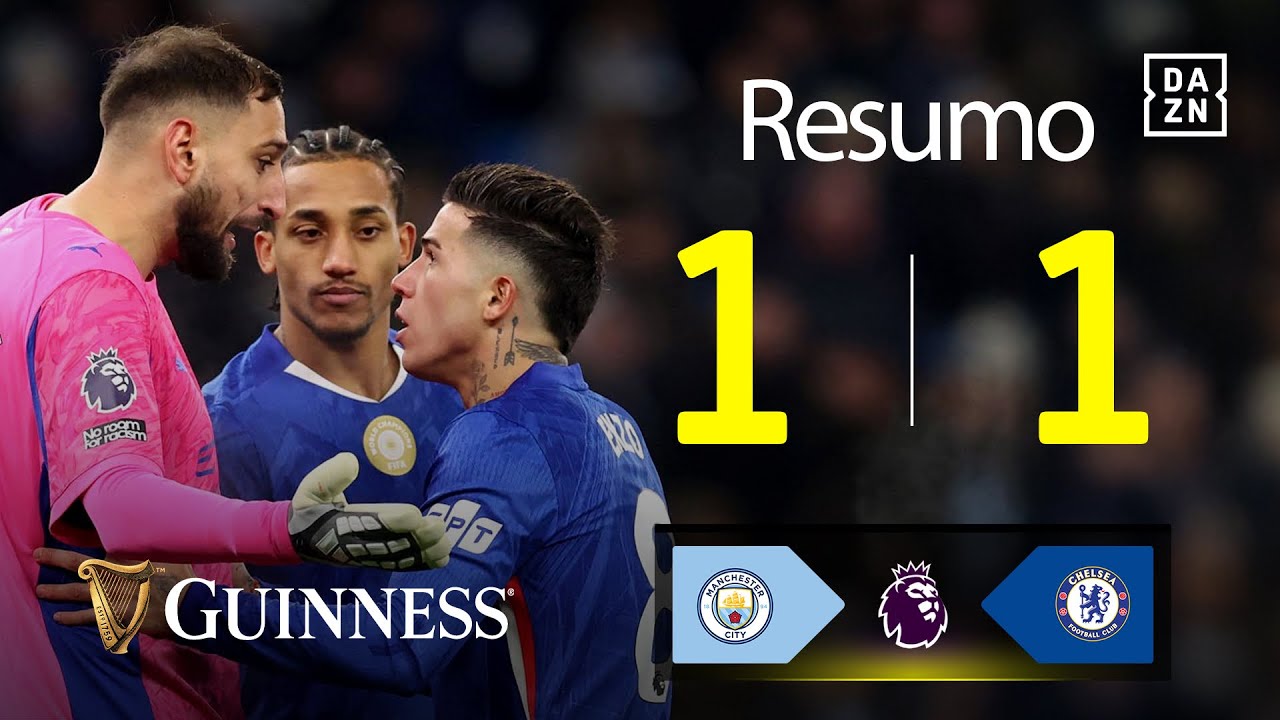 Resumo | Man City 1-1 Chelsea | Premier League 25/26