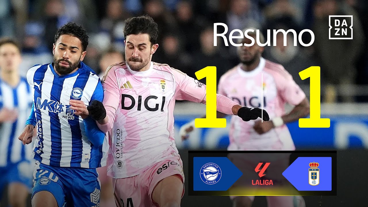 Resumo | Alav&eacute;s 1-1 Oviedo | LALIGA