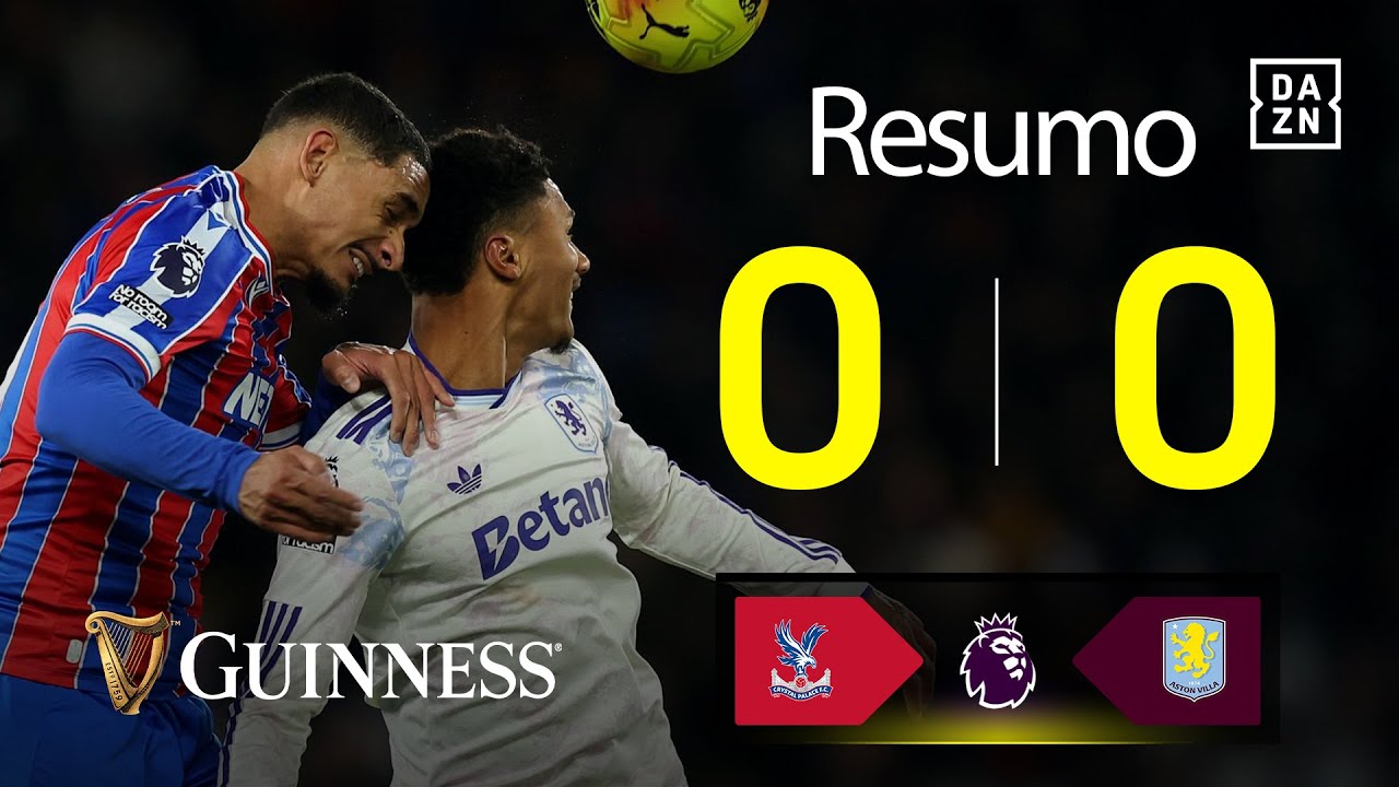 Resumo | Crystal Palace 0-0 Aston Villa | Premier League 25/26