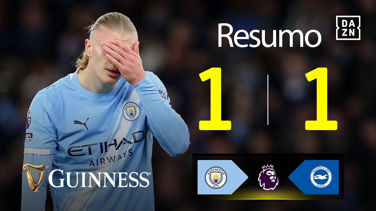 Resumo | Man City 1-1 Brighton | Premier League 25/26