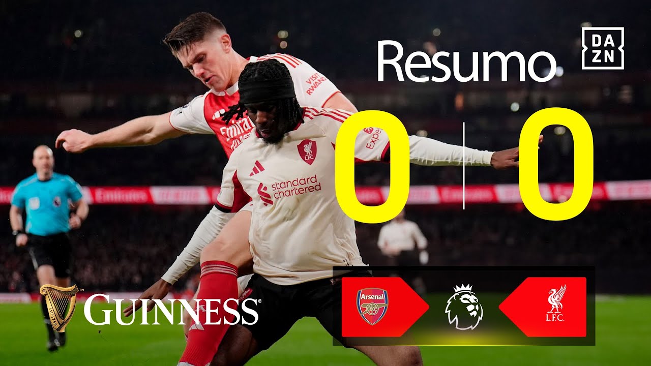 Resumo | Arsenal 0-0 Liverpool | Premier League 25/26