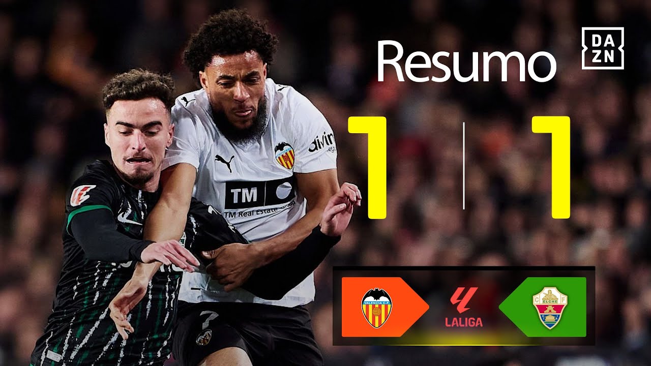 Resumo | Valencia 1-1 Elche | LALIGA 25/26