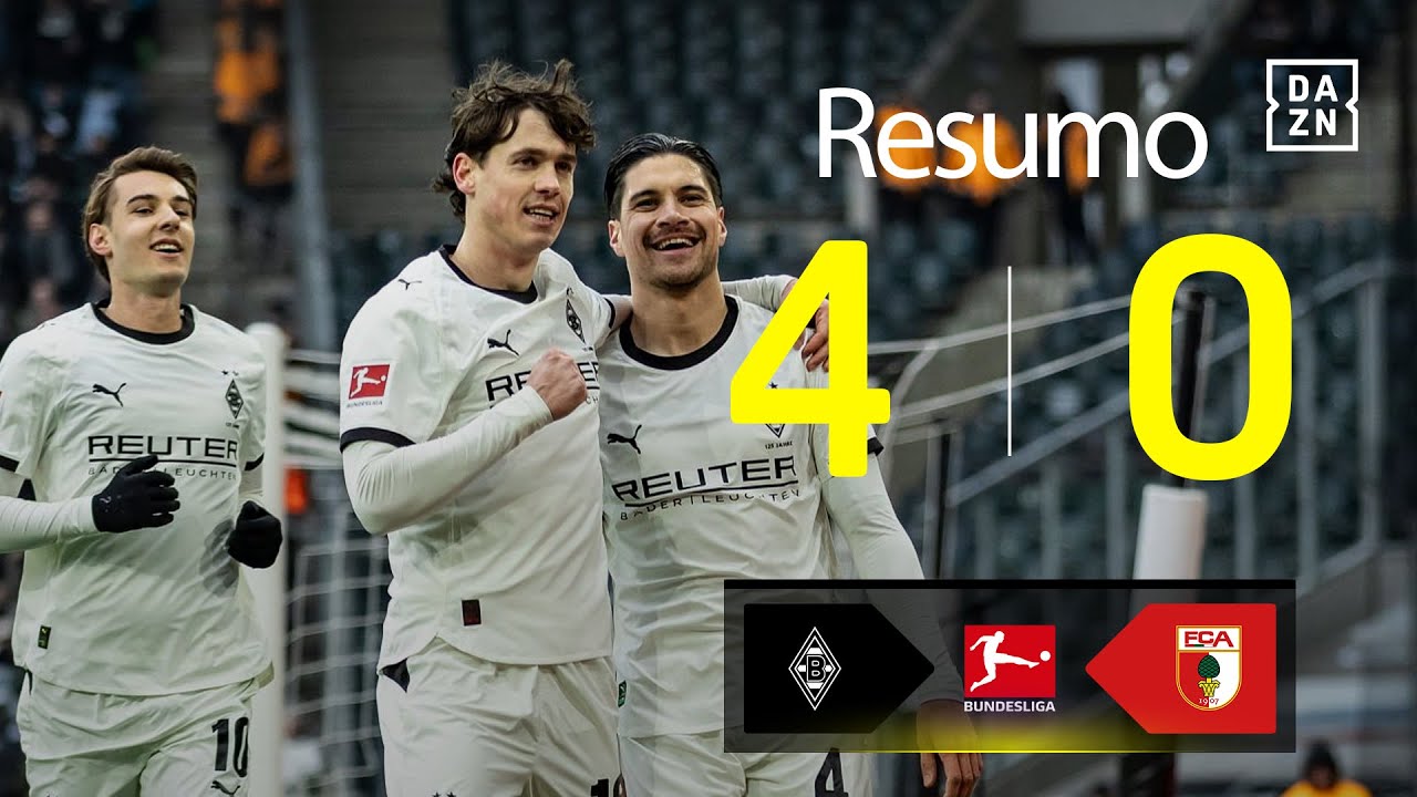 Resumo | Monchengladbach 4-0 Augsburg | Bundesliga 25/26