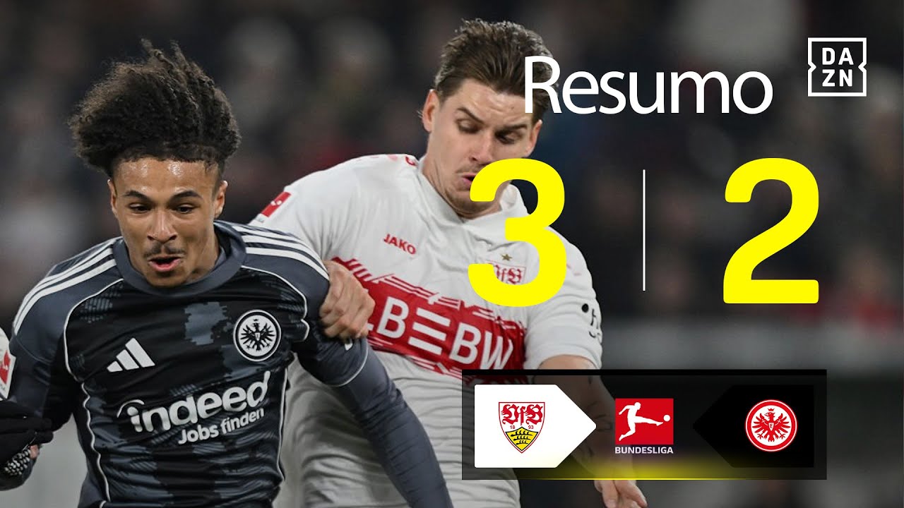 Resumo | Stuttgart 3-2 Frankfurt | Bundesliga 25/26