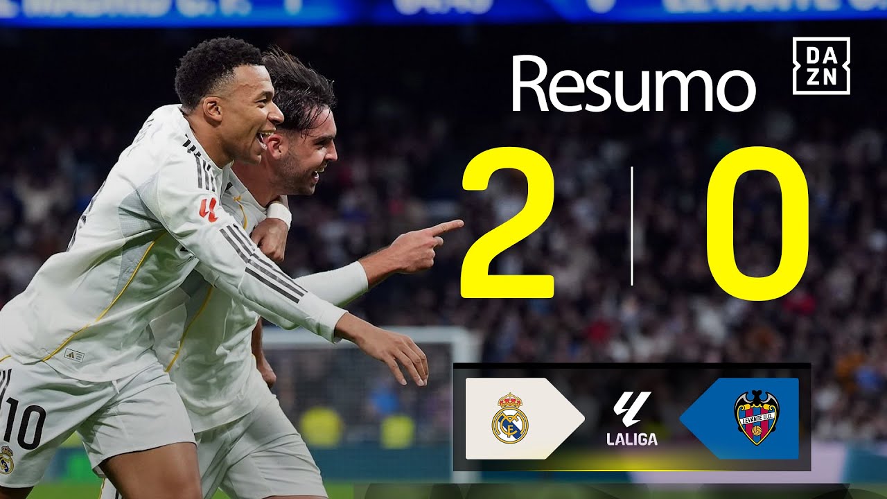 Resumo | Real Madrid 2-0 Levante | LALIGA 25/26