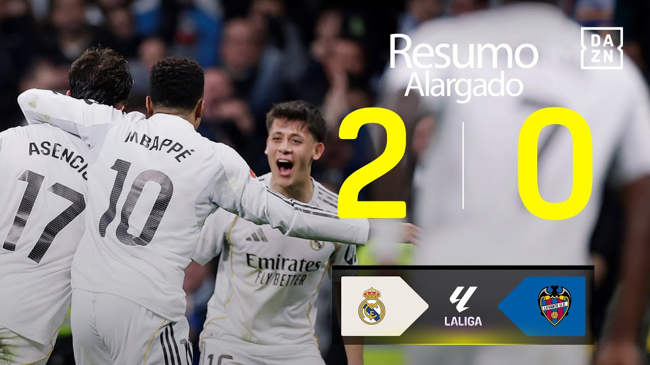 Resumo alargado | Real Madrid 2-0 Levante | LALIGA 25/26
