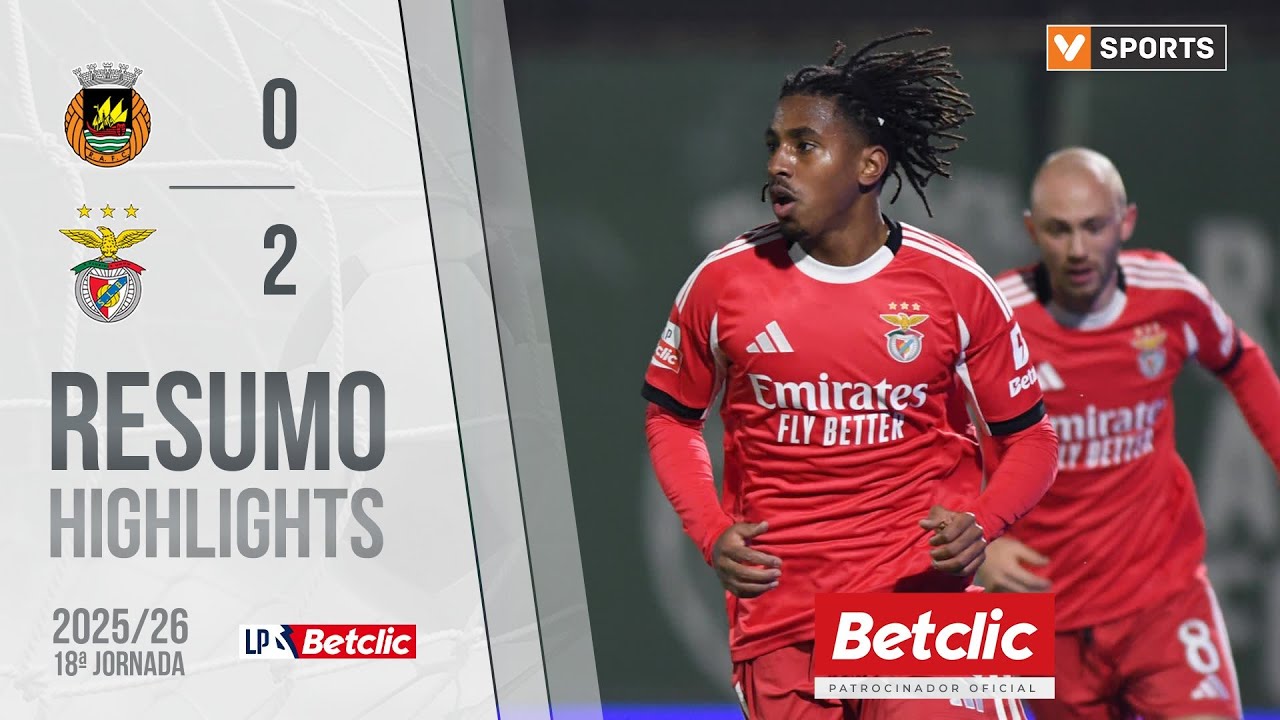 Resumo: Rio Ave 0-2 Benfica (Liga 25/26 #18)