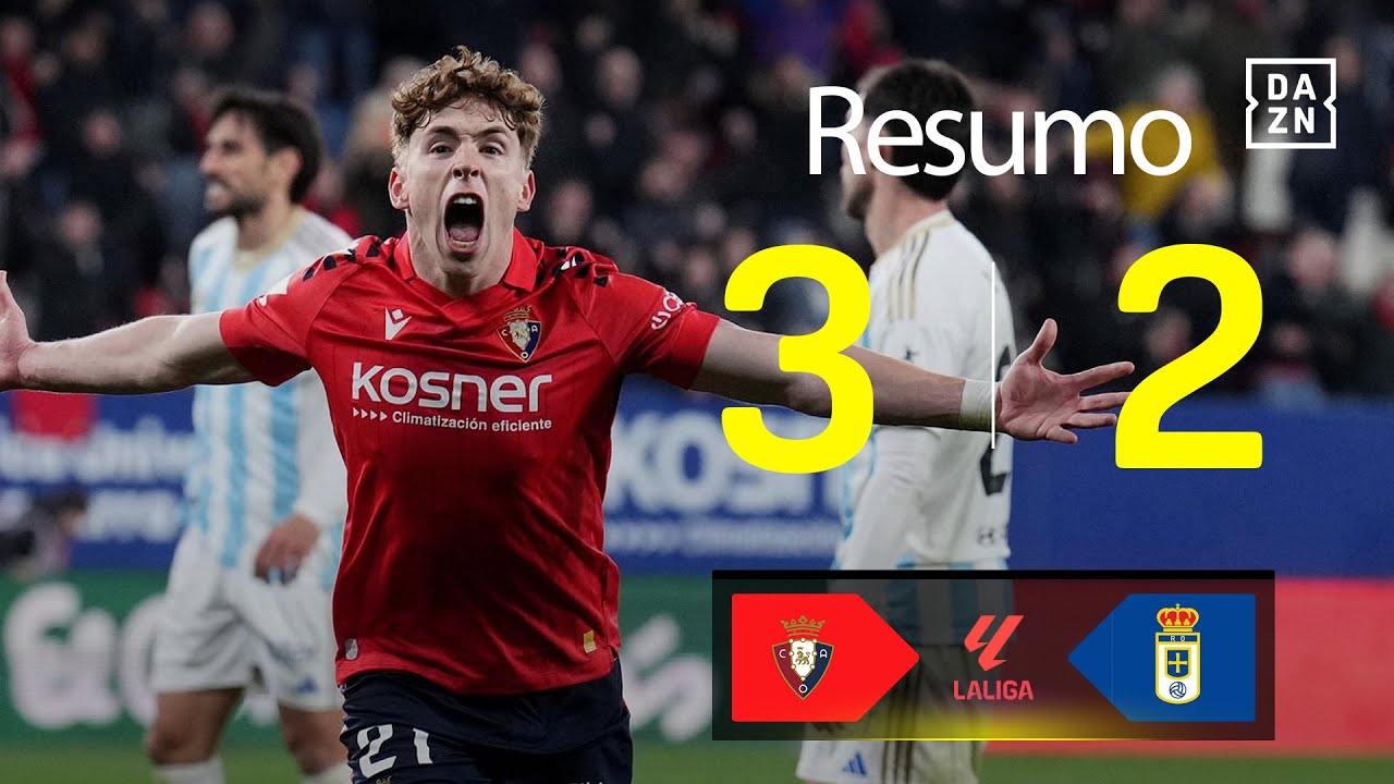 Resumo | Osasuna 3-2 Oviedo | LALIGA 25/26