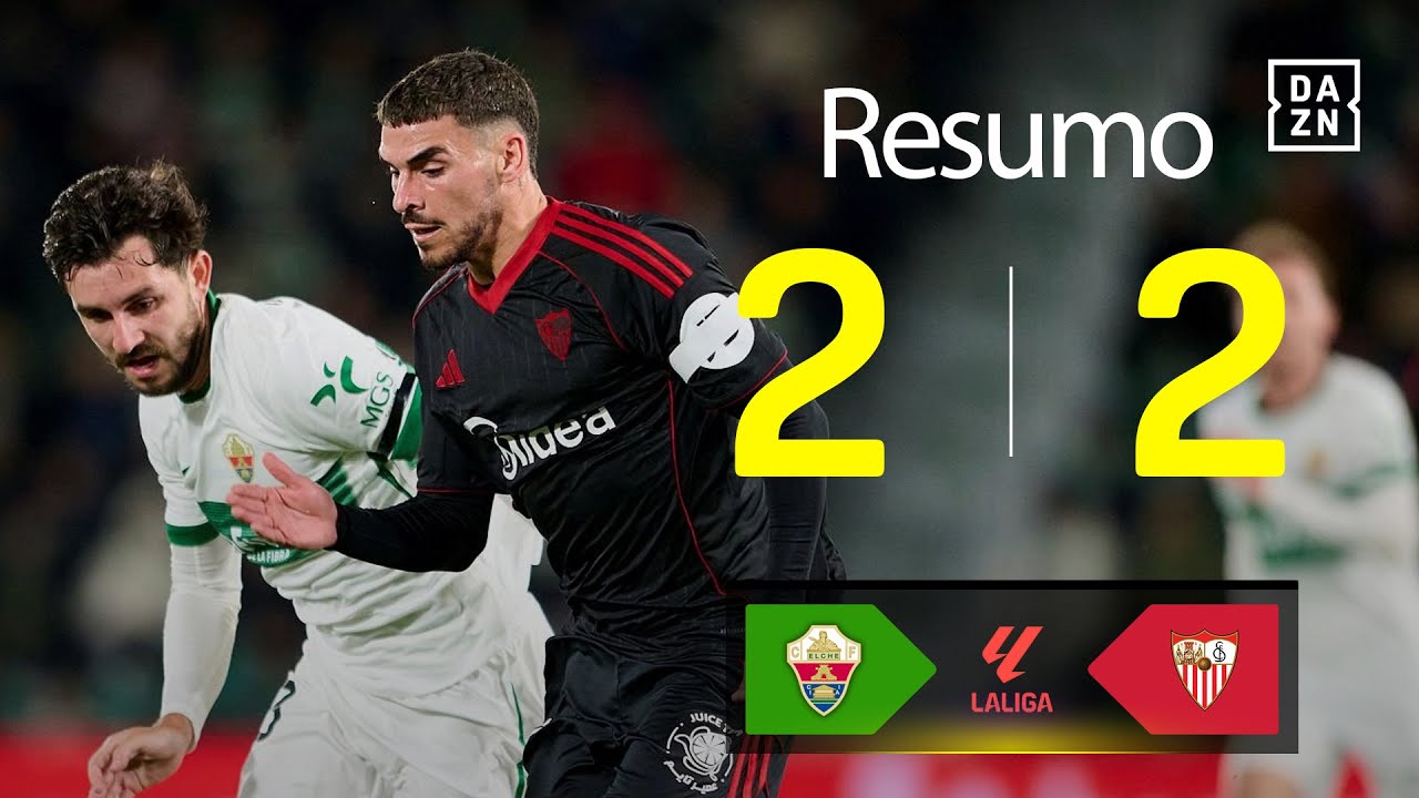 Resumo | Elche 2-2 Sevilha | LALIGA 25/26