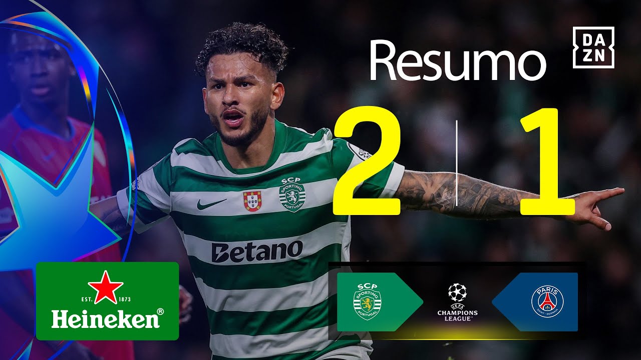 Resumo | Sporting CP 2-1 PSG | Champions League 25/26