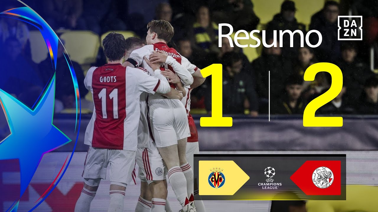 Resumo | Villarreal 1-2 Ajax | Champions League 25/26