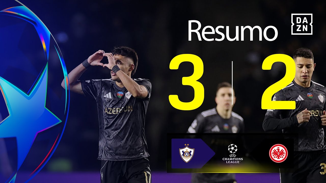 Resumo | Qarabag 3-2 Frankfurt | Champions League 25/26