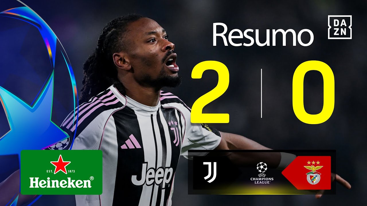 Resumo | Juventus 2-0 Benfica | Champions League 25/26
