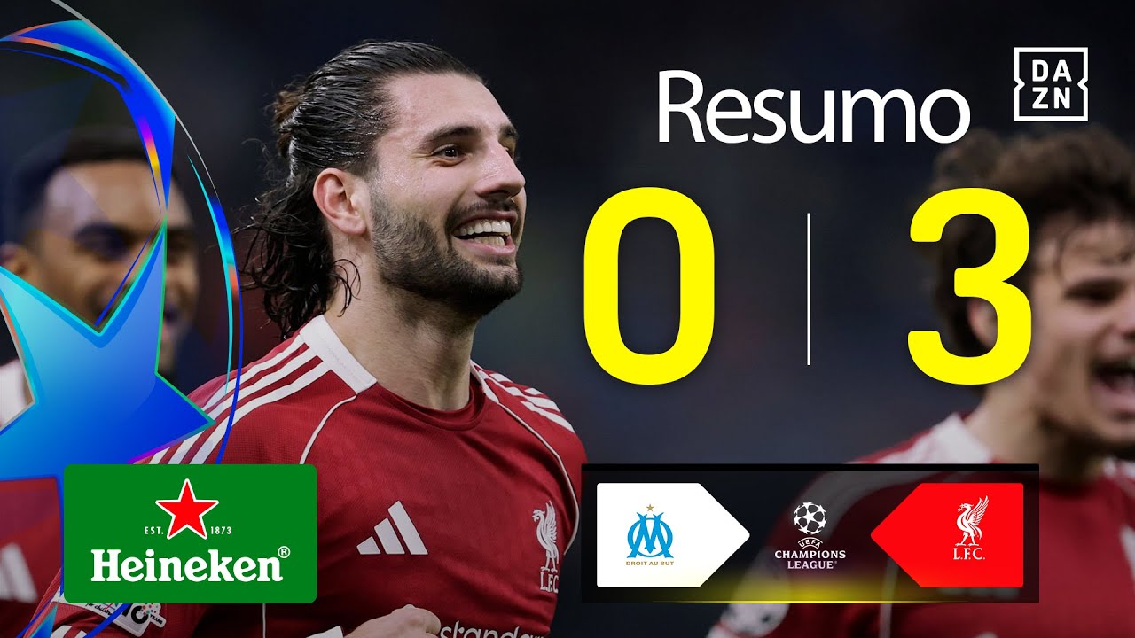 Resumo | Marselha 0-3 Liverpool | Champions League 25/26