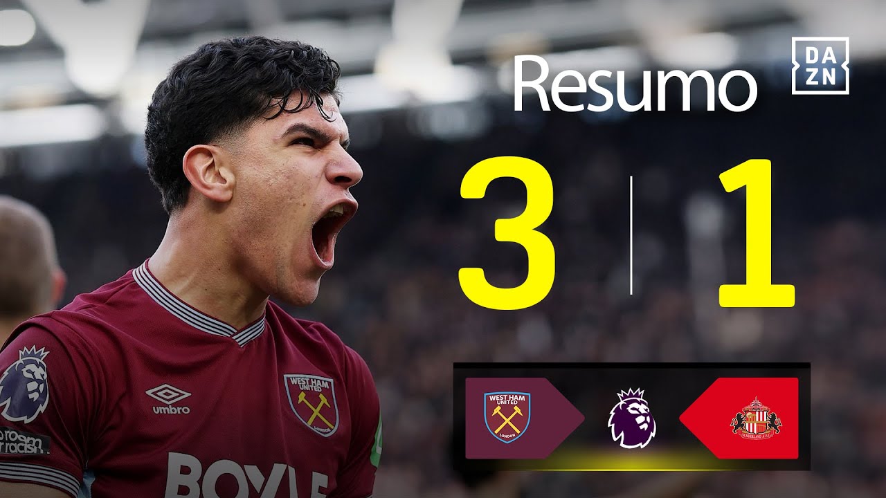 Resumo | West Ham 3-1 Sunderland | Premier League 25/26