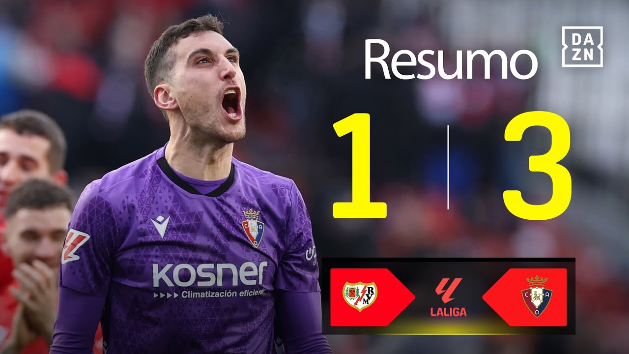 Resumo | Rayo Vallecano 1-3 Osasuna | LALIGA 25/26