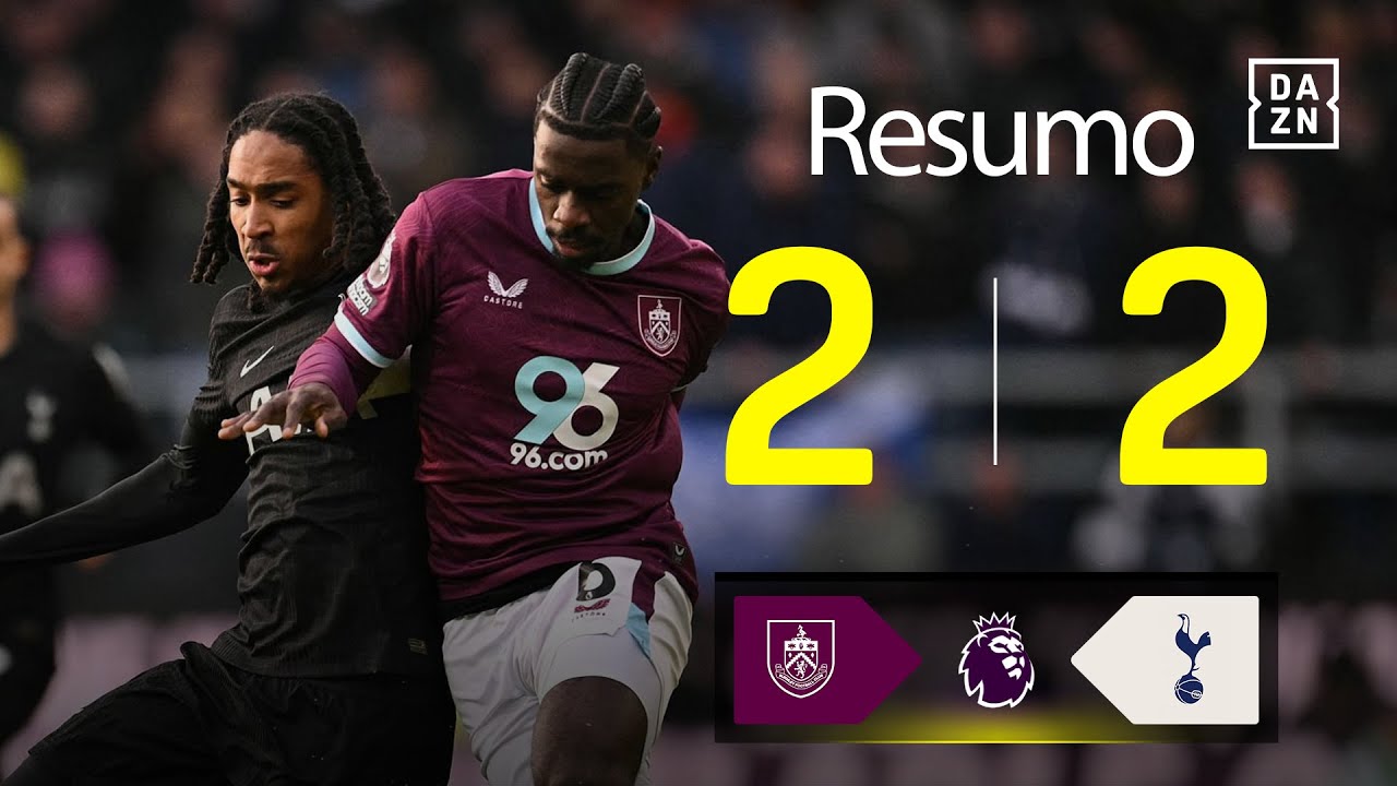 Resumo | Burnley 2-2 Tottenham Hotspur | Champions League 25/26