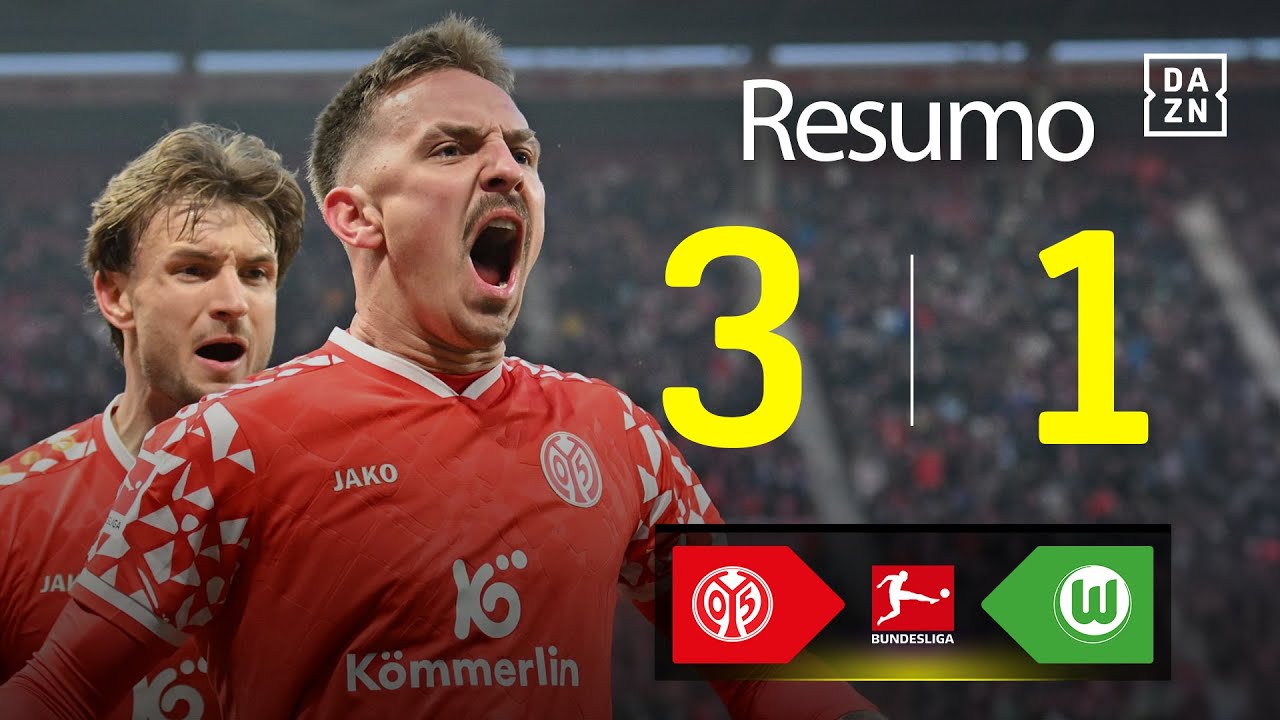 Resumo | Mainz 3-1 Wolfsburg | Bundesliga 25/26.