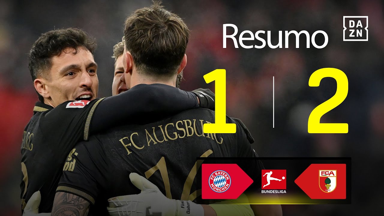 Resumo | Bayern 1-2 Augsburg | Bundesliga 25/26