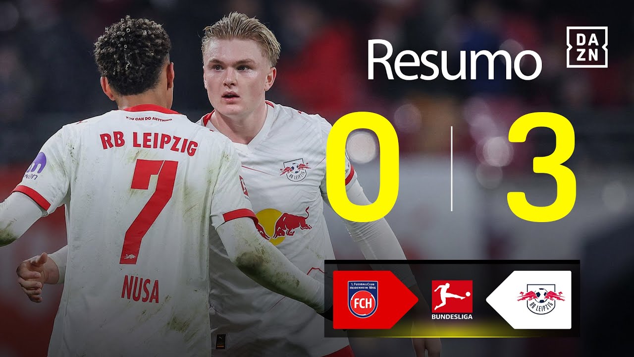 Resumo | Heidenheim 0-3 Leipzig | Bundesliga 25/26