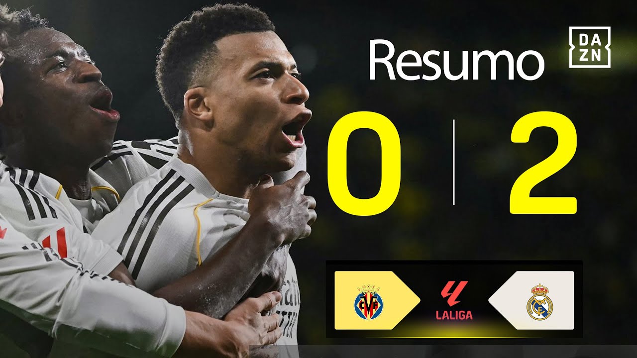 Resumo | Villarreal 0-2 Real Madrid | LALIGA 25/26