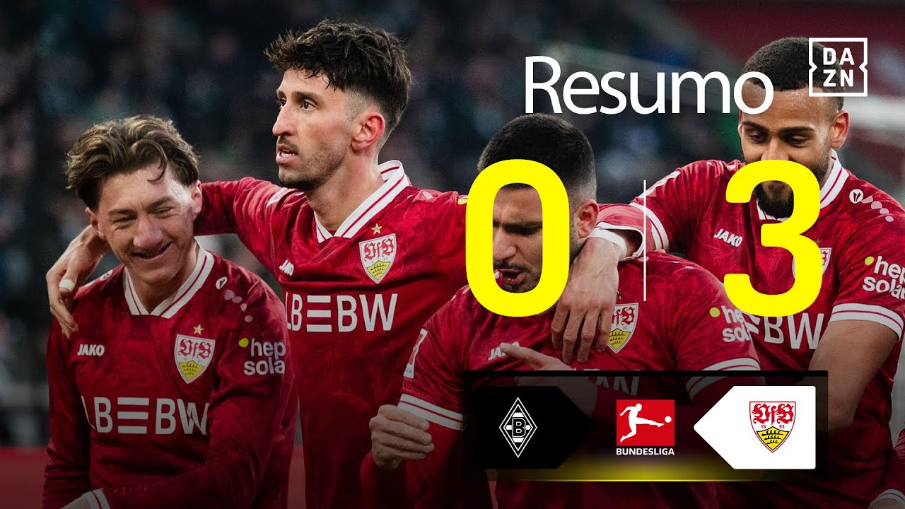 Resumo | Monchengladbach 0-3 Stuttgart | Bundesliga 25/26