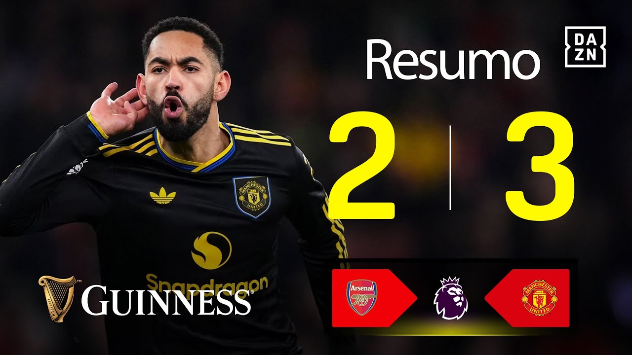 Resumo | Arsenal 2-3 Man United | Premier League 25/26