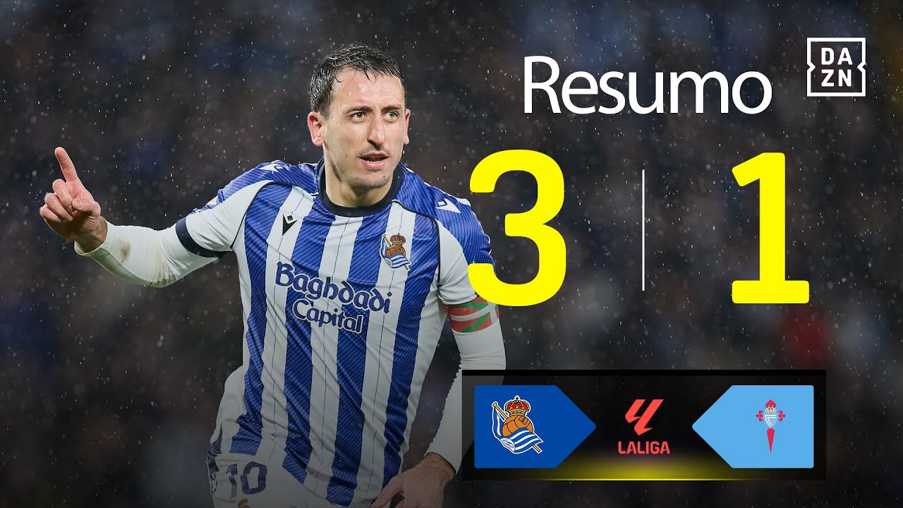 Resumo | Real Sociedad 3-1 Celta de Vigo | LALIGA 25/26