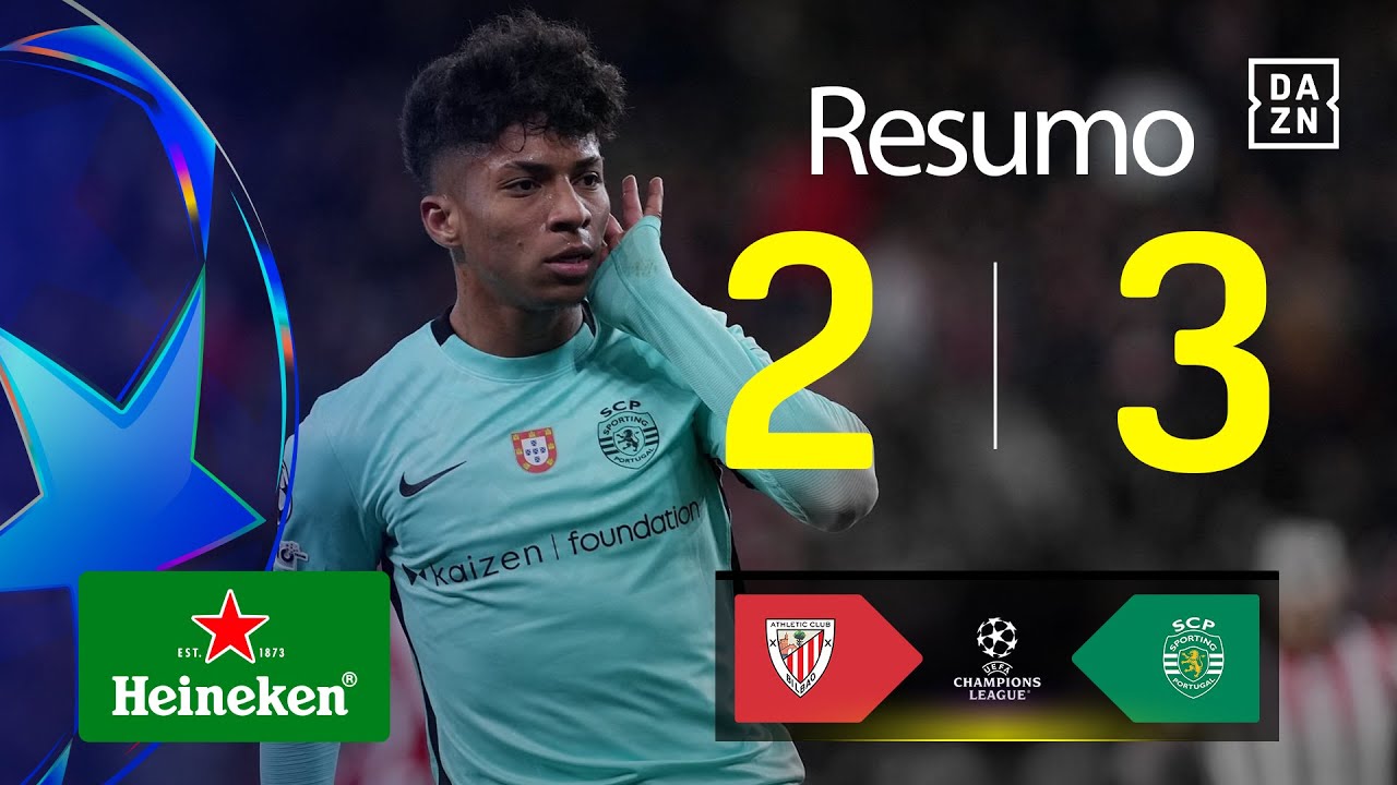 Resumo | Ath. Bilbao 2-3 Sporting CP | Champions League 25/26