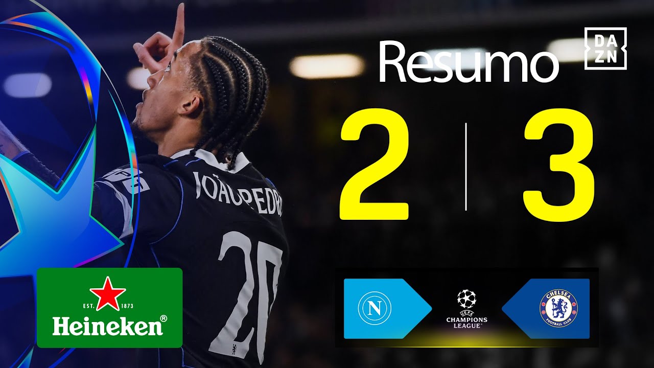 Resumo | Napoli 2-3 Chelsea | Champions League 25/26
