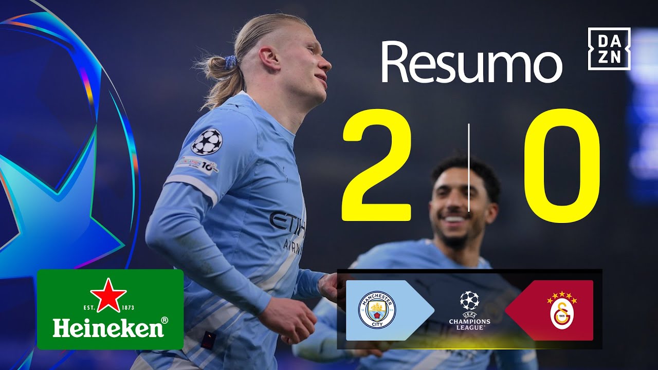 Resumo | Man City 2-0 Galatasaray | Champions League 25/26