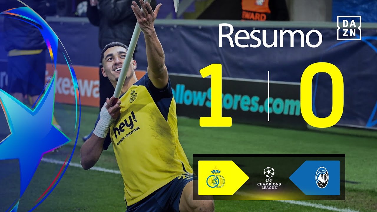 Resumo | Union Saint-Gilloise 1-0 Atalanta | Champions League 25/26