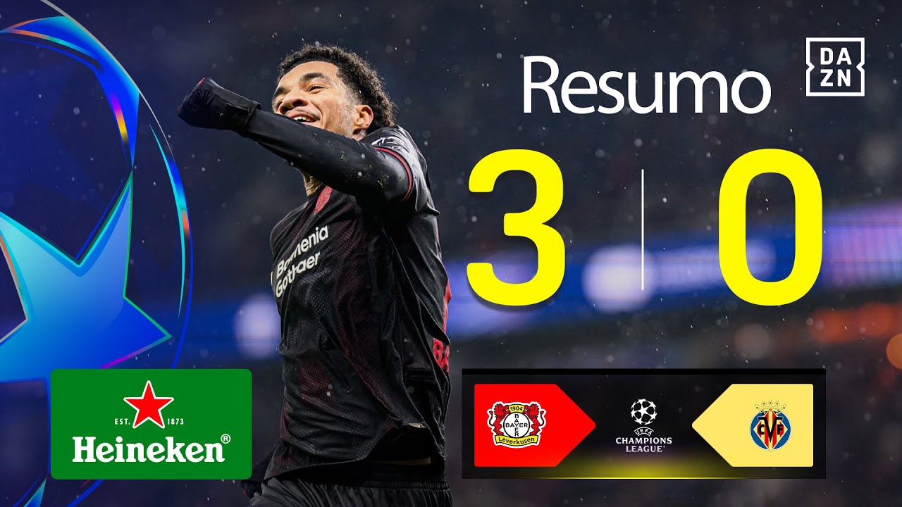 Resumo | Leverkusen 3-0 Villarreal | Champions League 25/26