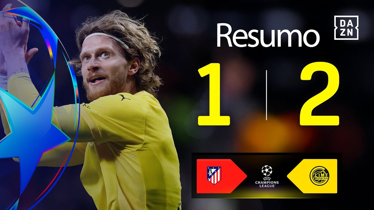 Resumo | Atletico 1-2 Bod&oslash;/Glimt | Champions League 25/26