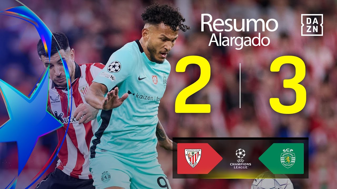 Resumo alargado | Ath. Bilbao 2-3 Sporting CP | Champions League 25/26