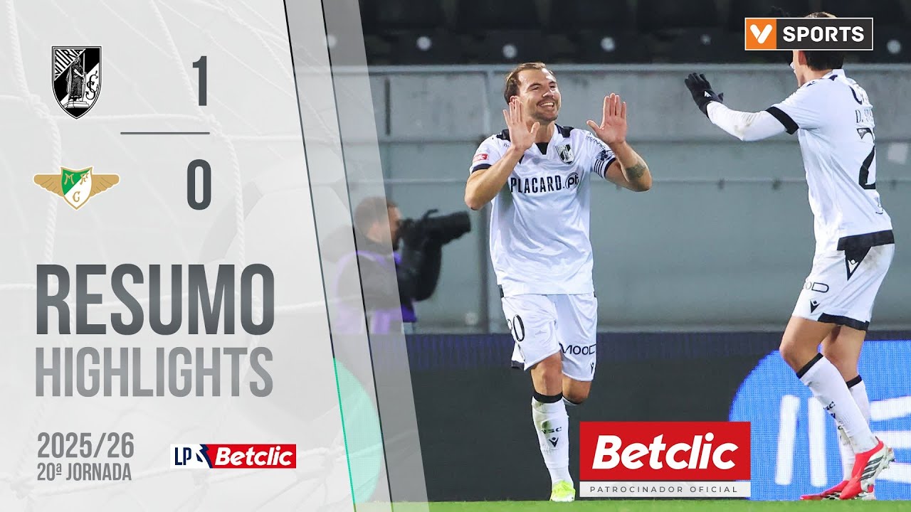 Resumo: Vit&oacute;ria SC 1-0 Moreirense (Liga 25/26 #20)