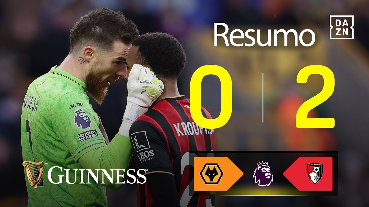 Resumo | Wolves 0-2 Bournemouth | Premier League 25/26