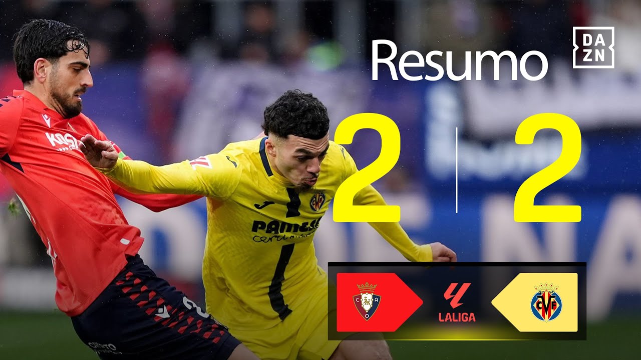 Resumo | Osasuna 2-2 Villarreal | LALIGA 25/26.