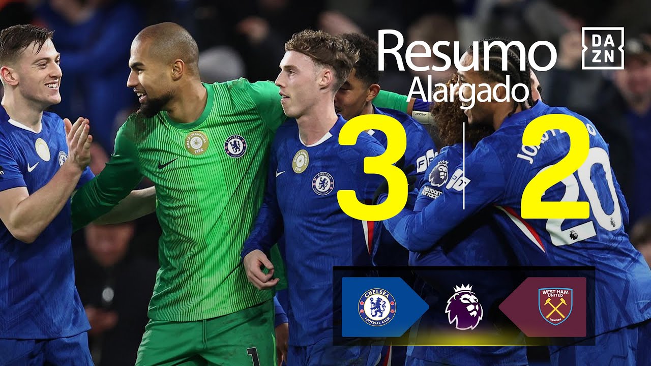 Resumo alargado | Chelsea 3-2 West Ham | Premier League 25/26
