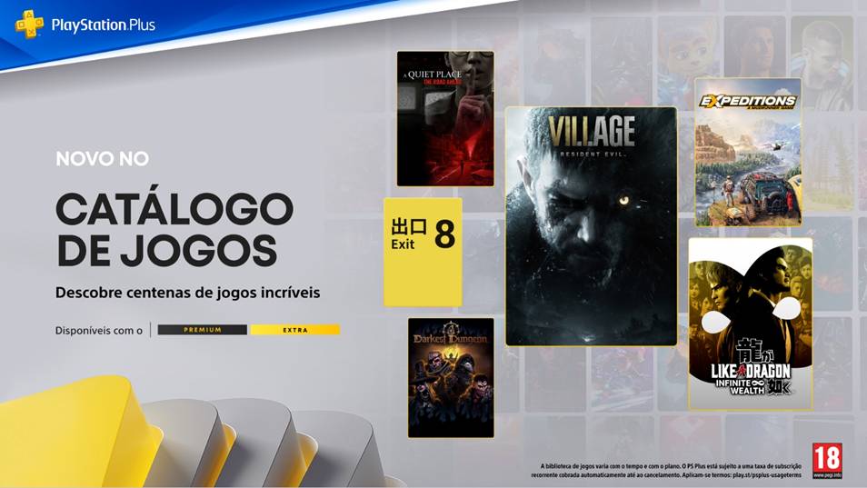 Resident Evil Village entre as novidades do PlayStation Plus Extra e Premium deste m&ecirc;s de Janeiro