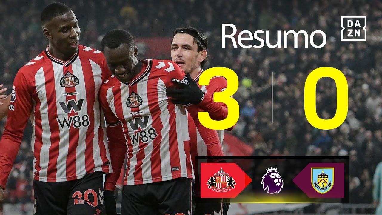 Resumo | Sunderland 3-0 Burnley | Premier League 25/26