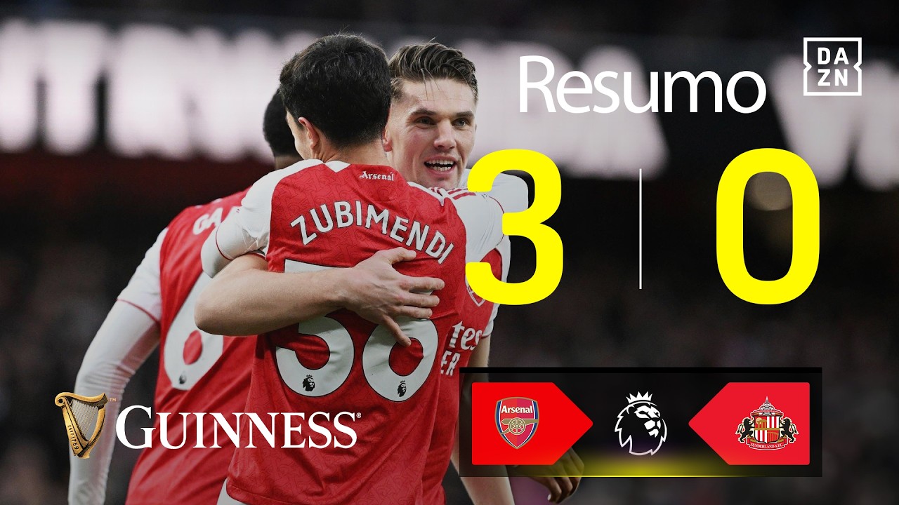 Resumo | Arsenal 3-0 Sunderland | Premier League 25/26