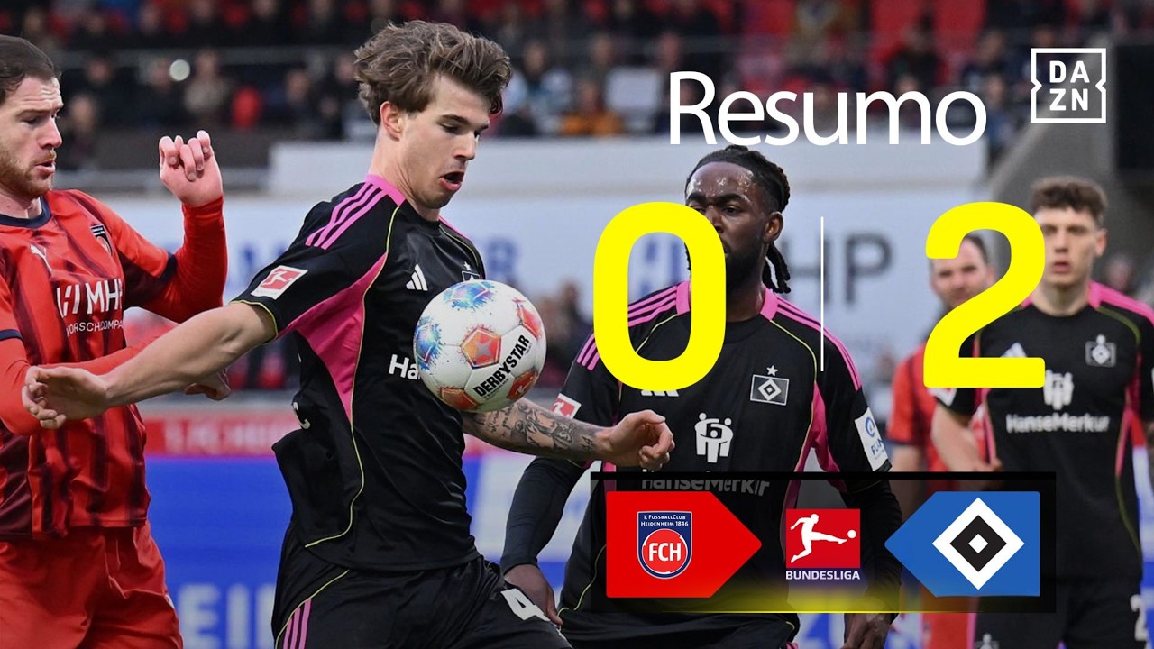 Resumo | Heidenheim 0-2 Hamburgo | Bundesliga 25/26 | CA Notícias | Canal Alternativo de Notícias Resumo | Heidenheim 0-2 Hamburgo | Bundesliga 25/26