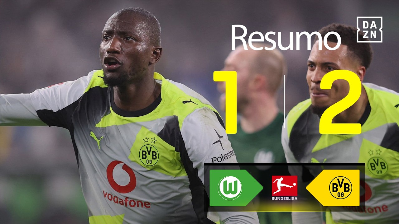Resumo | Wolfsburg 1-2 Dortmund | Bundesliga 25/26