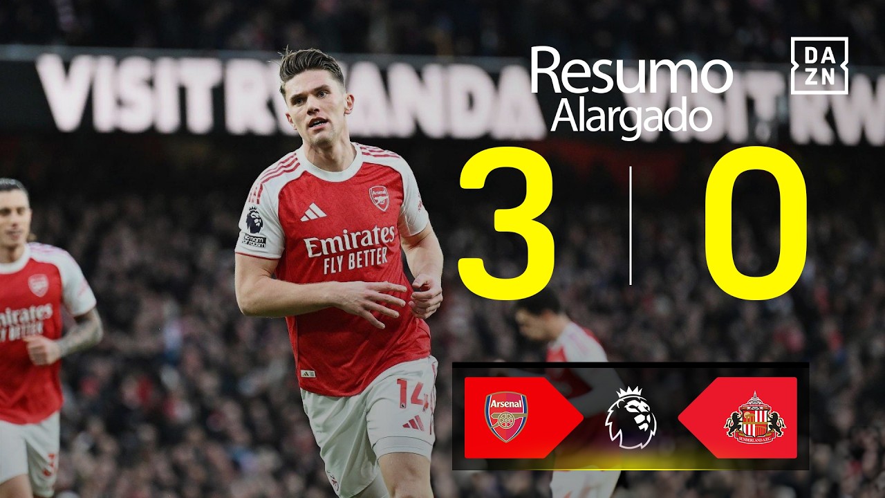 Resumo alargado | Arsenal 3-0 Sunderland | Premier League 25/26 | CA Notícias | Canal Alternativo de Notícias Resumo alargado | Arsenal 3-0 Sunderland | Premier League 25/26