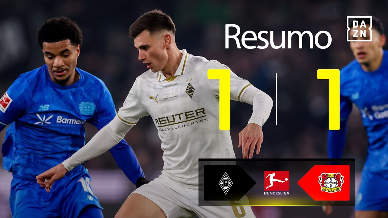 Resumo | Monchengladbach 1-1 Leverkusen | Bundesliga 25/26 | CA Notícias | Canal Alternativo de Notícias Resumo | Monchengladbach 1-1 Leverkusen | Bundesliga 25/26