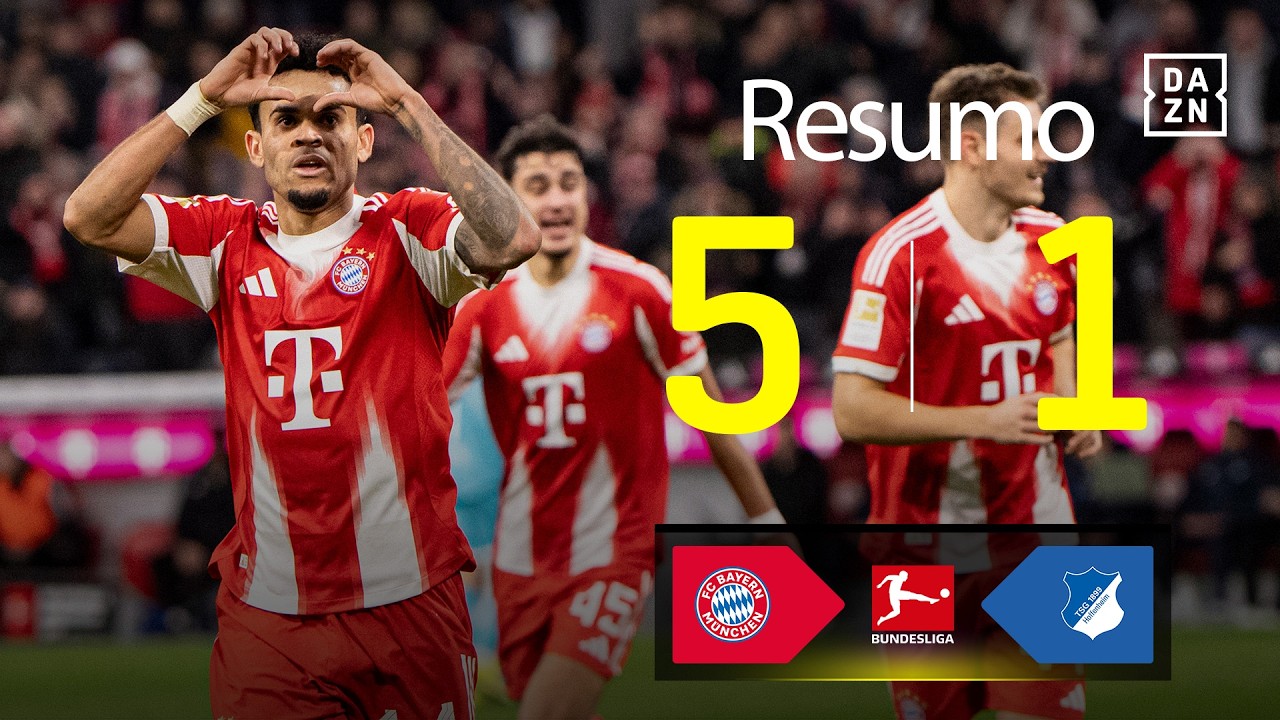 Resumo | Bayern 5-1 Hoffenheim | Bundesliga 25/26